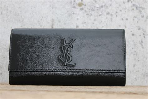 belle du jour clutch ysl|YSL Yves Saint Laurent Women's Leather Large Belle de Jour .